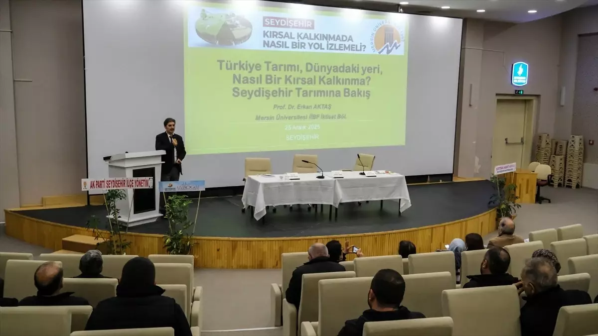 Seydişehir'de kırsal kalkınma sempozyumu yapıldı