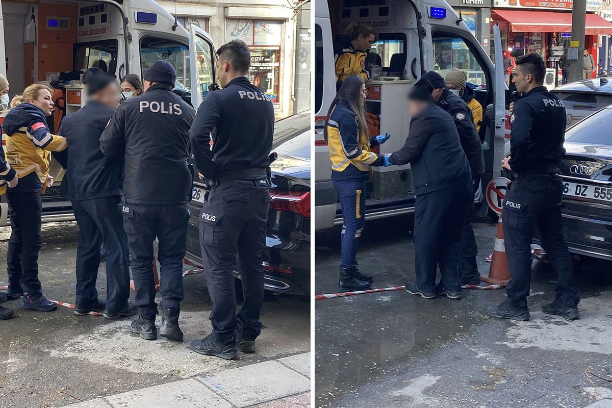 Tedaviyi reddeden alkollü adam, 'Ben suç mu işledim' diyerek gözyaşı döktü