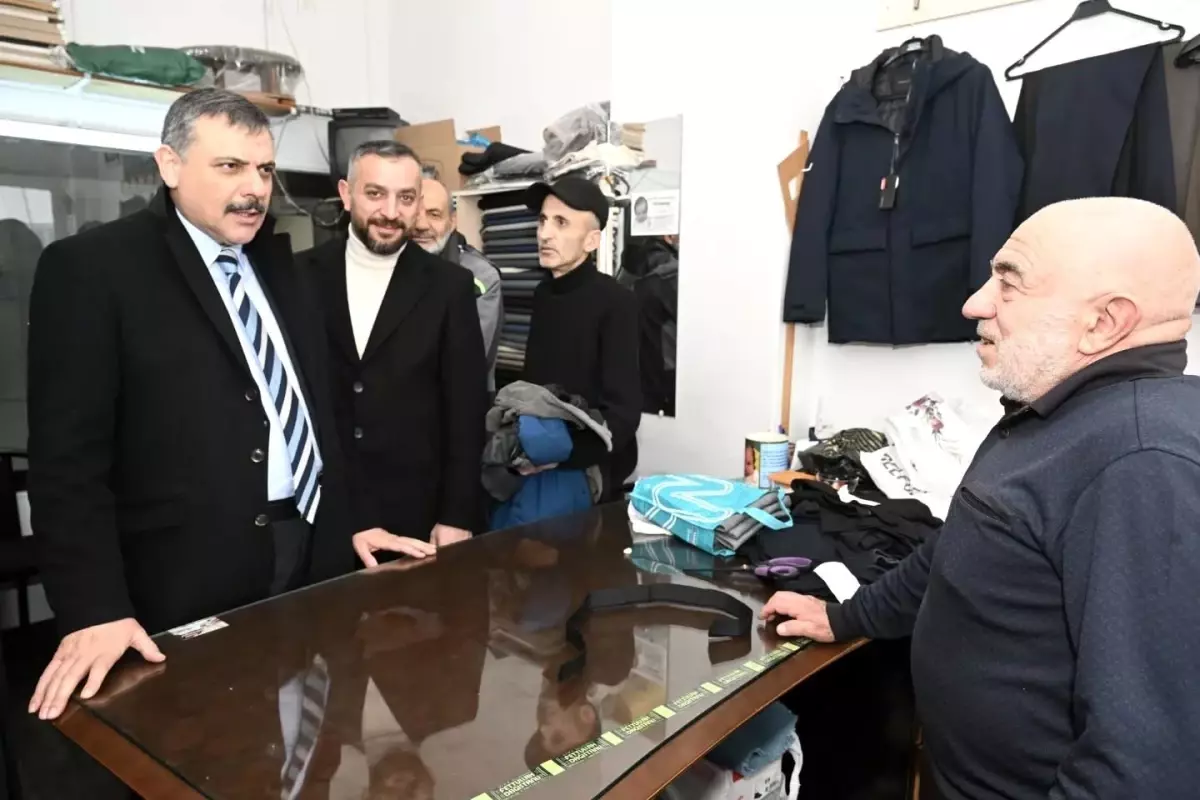 Vali Çiftçi'den esnaf ziyareti