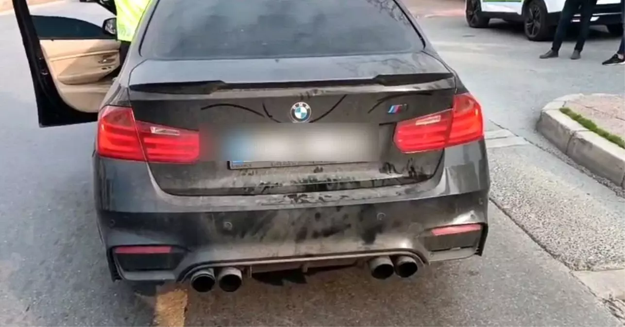 Abartı egzoz kullanan ve drift atanlar affedilmedi