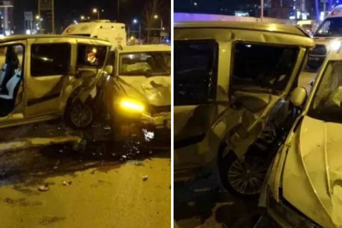 Araçlar bu hale geldi ama burunları bile kanamadı