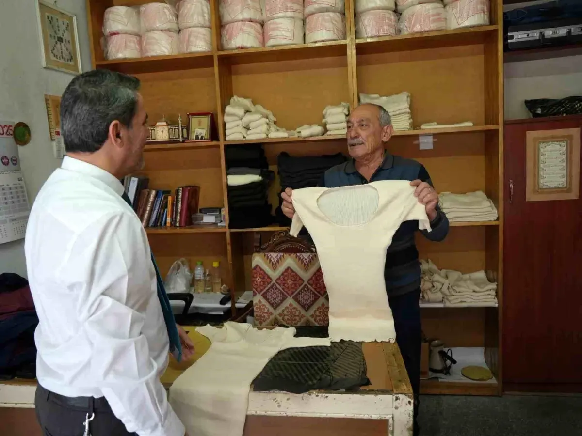 Asırlardır üretilen Kastamonu fanilasına kış günlerinde yoğun ilgi