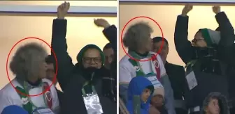 Dünyaca ünlü eski futbolcu Valderrama, Amedspor maçında görüntülendi