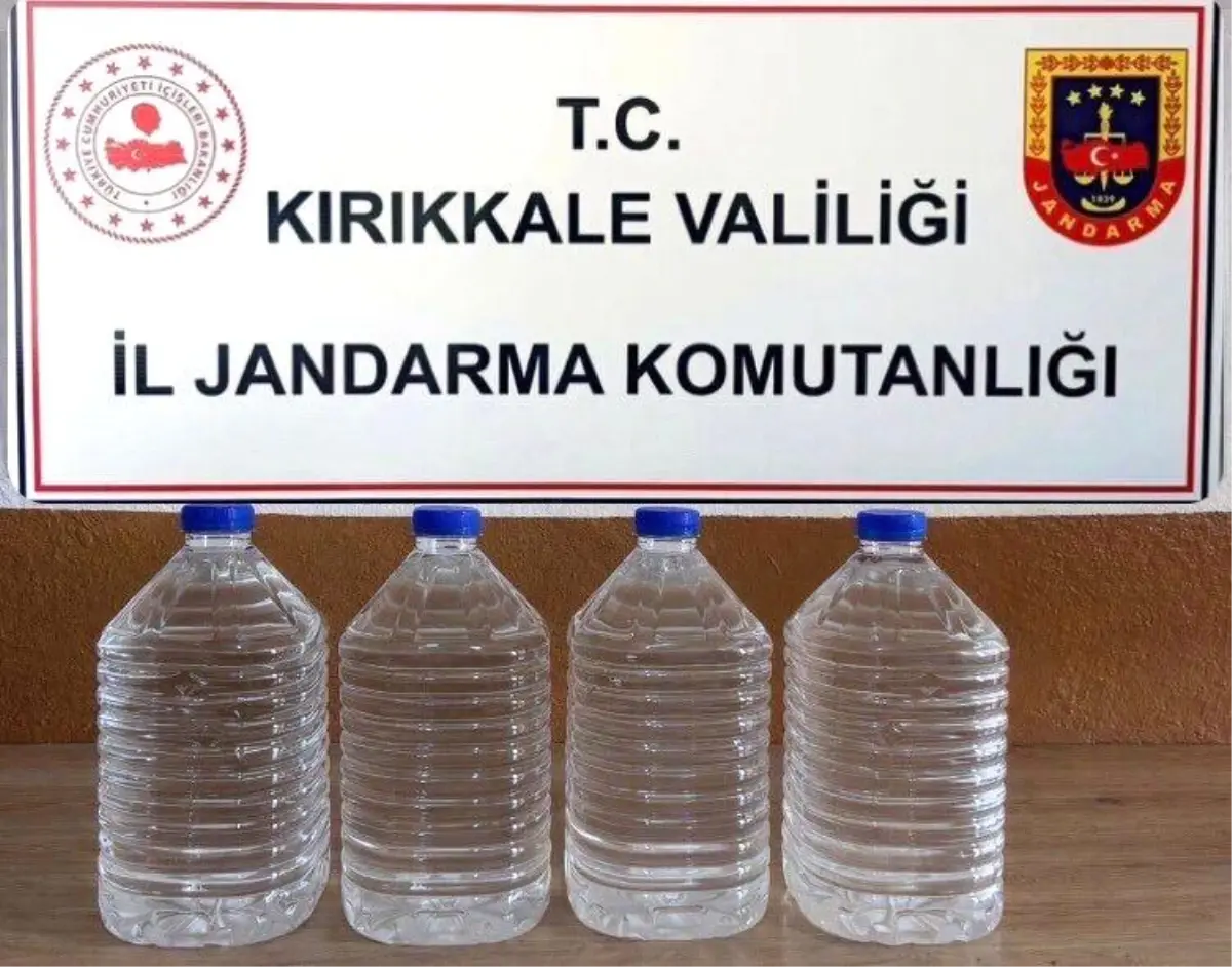 Kargo kolisinde 20 litre kaçak etil alkol ele geçirildi