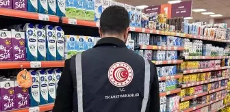 Mersin'de marketlerde 'fahiş fiyat artışı' denetimi yapıldı