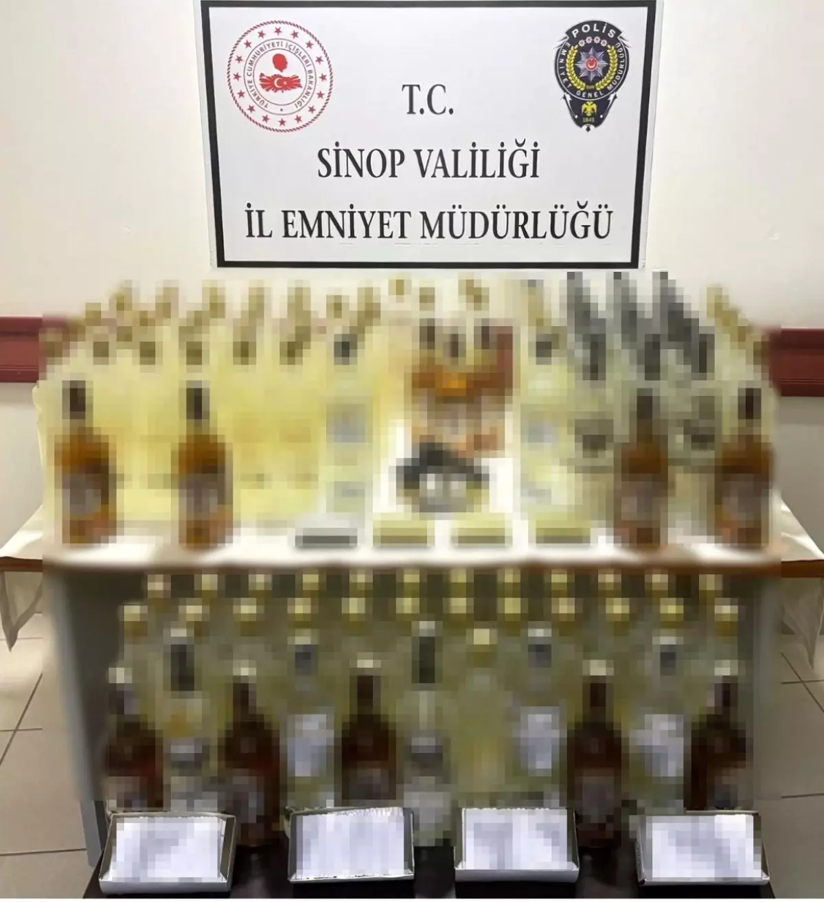 Sinop'ta kaçakçılık operasyonu