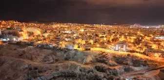 Uşak, mevsimin ilk kar yağışıyla beyaza büründü