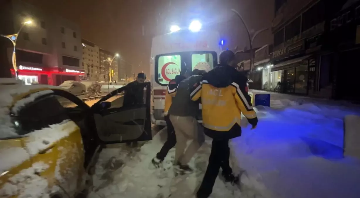 Yüksekova'da gece yarısı hayat kurtaran dikkat