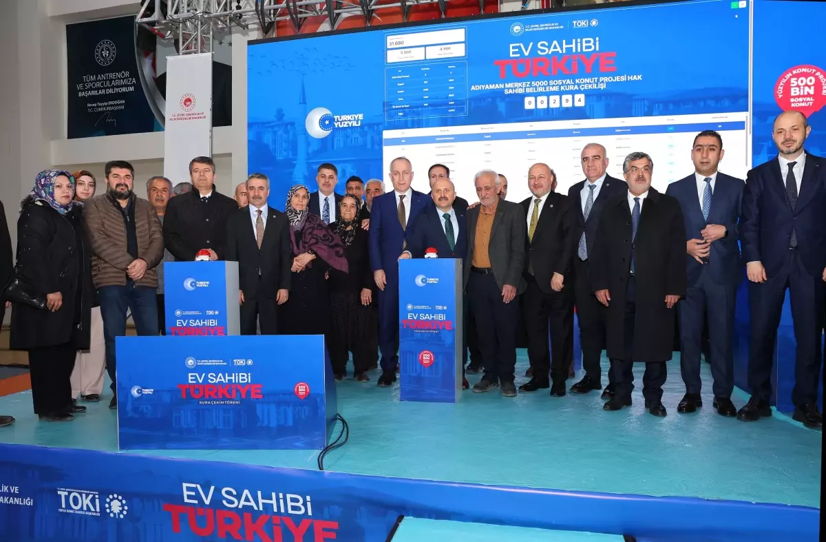 500 bin sosyal konut için ilk kuralar bugün çekilecek