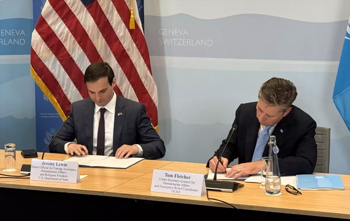 BM'den 2026'da insani yardım faaliyetleri için 2 milyar dolar taahhüt eden ABD'ye teşekkür