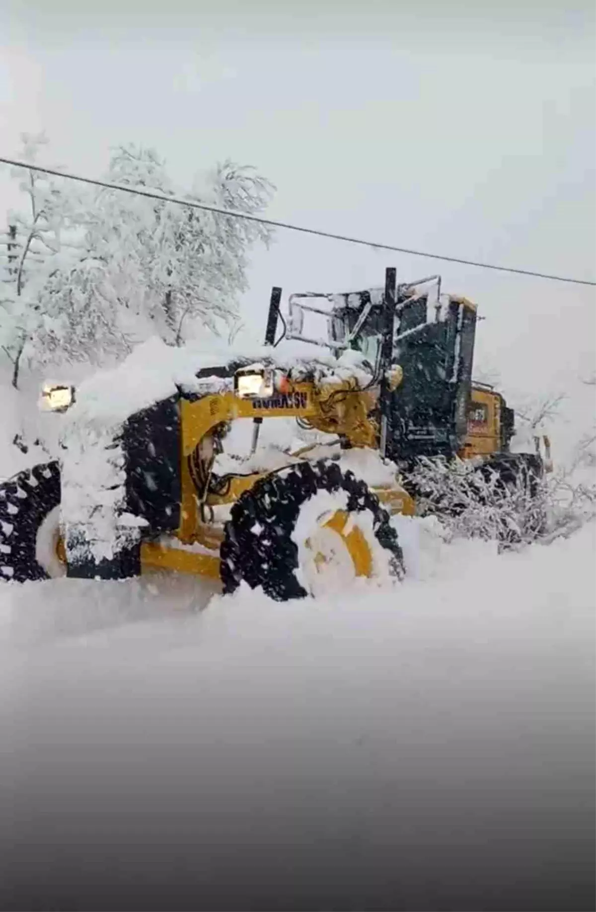 Devrek'te 45 köy yolu kar nedeniyle ulaşıma kapandı