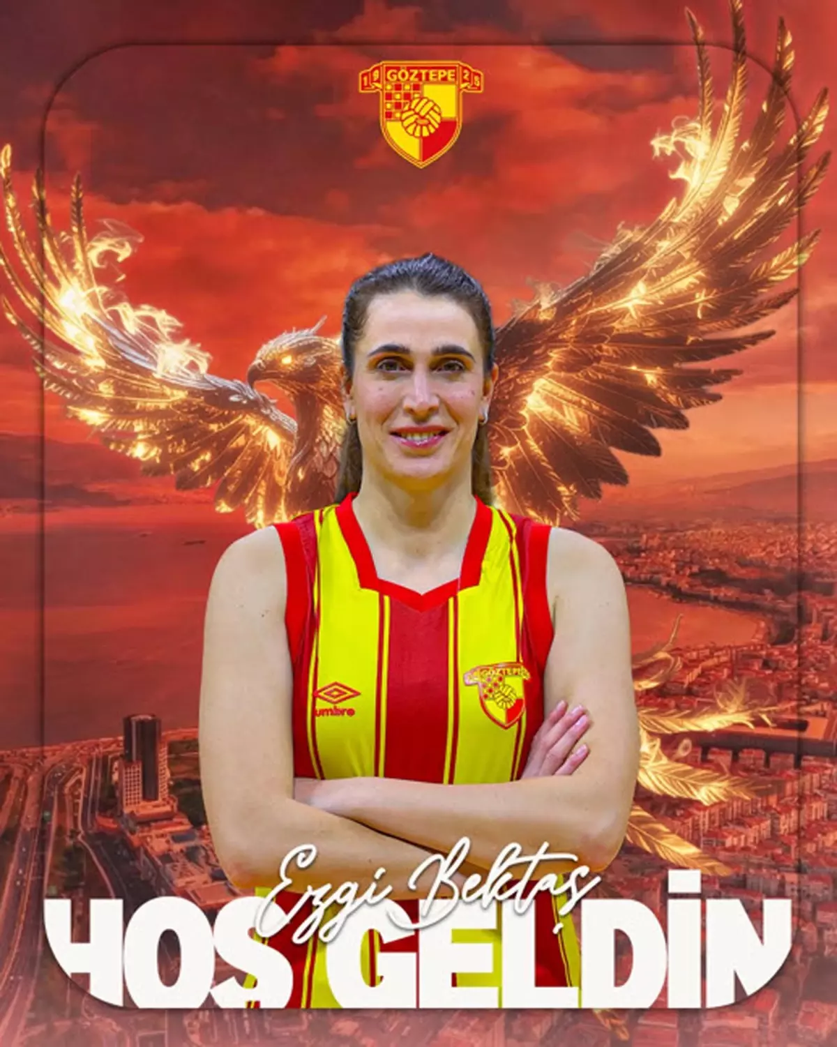 Göztepe filede Ezgi'yi aldı