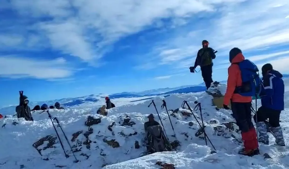 Iğdır'da dağcılıkta tarihi adım