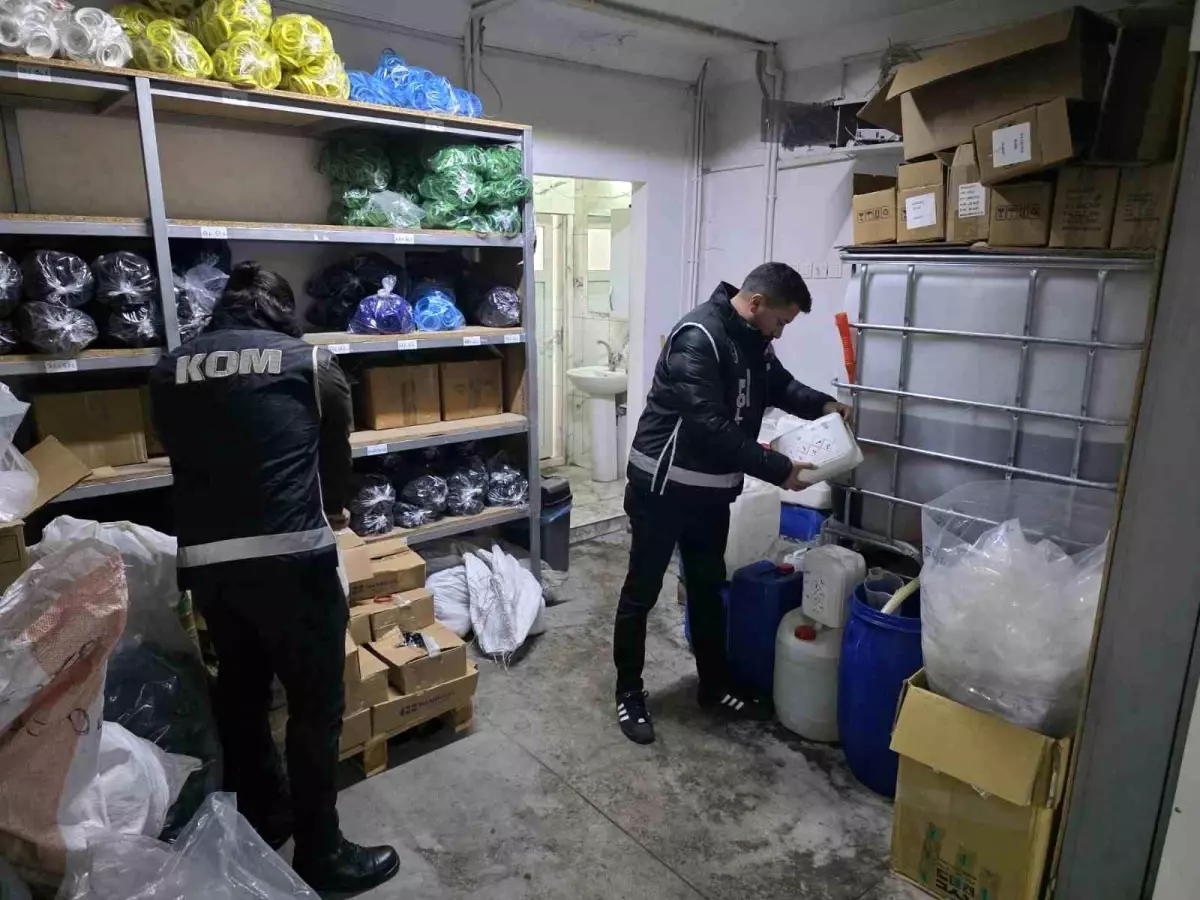 Konya'da yılbaşı öncesi kaçak ve sahte alkol denetimi