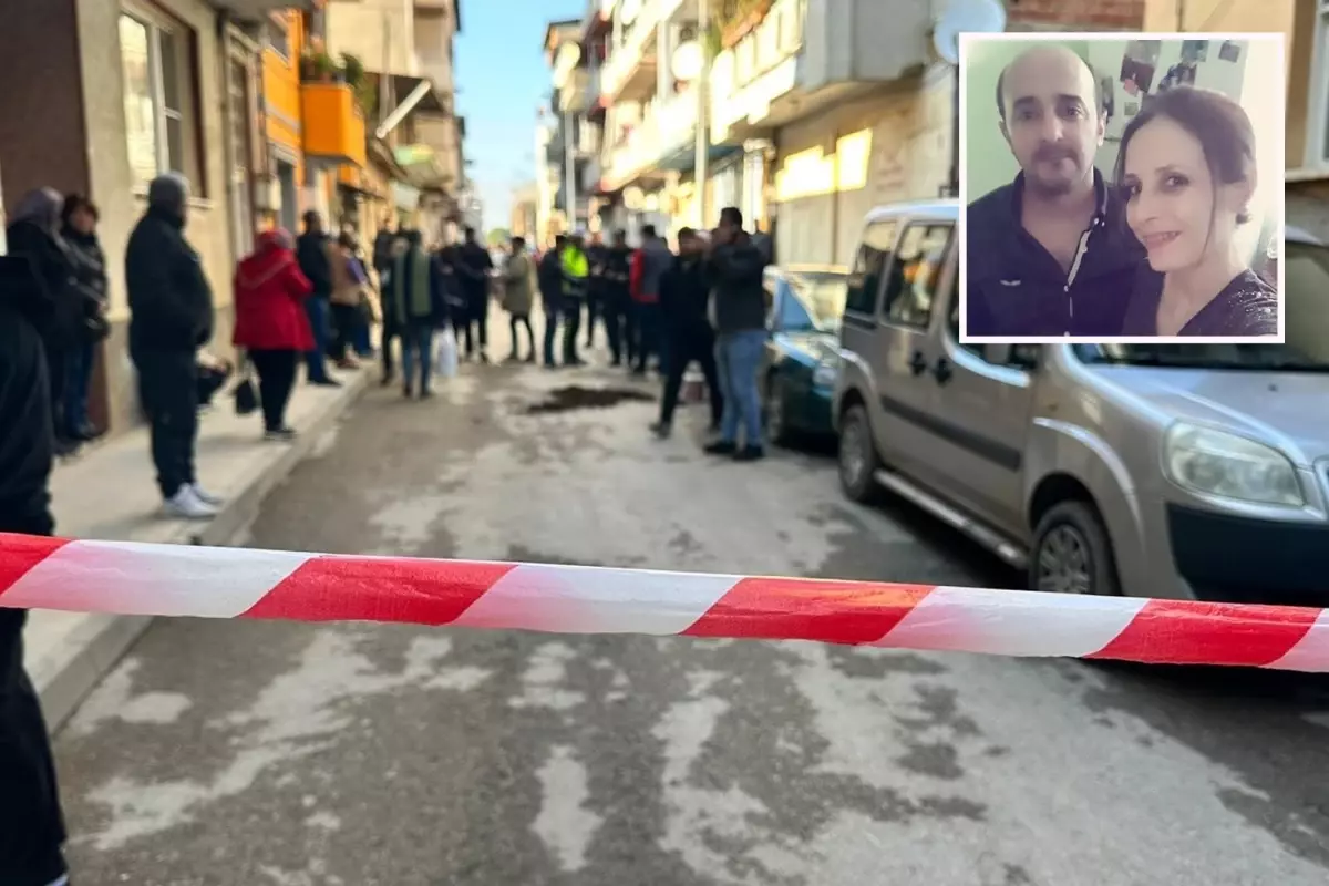 Manisa'da kan donduran cinayet, boşanma aşamasında olduğu eşini sokak ortasında öldürdü