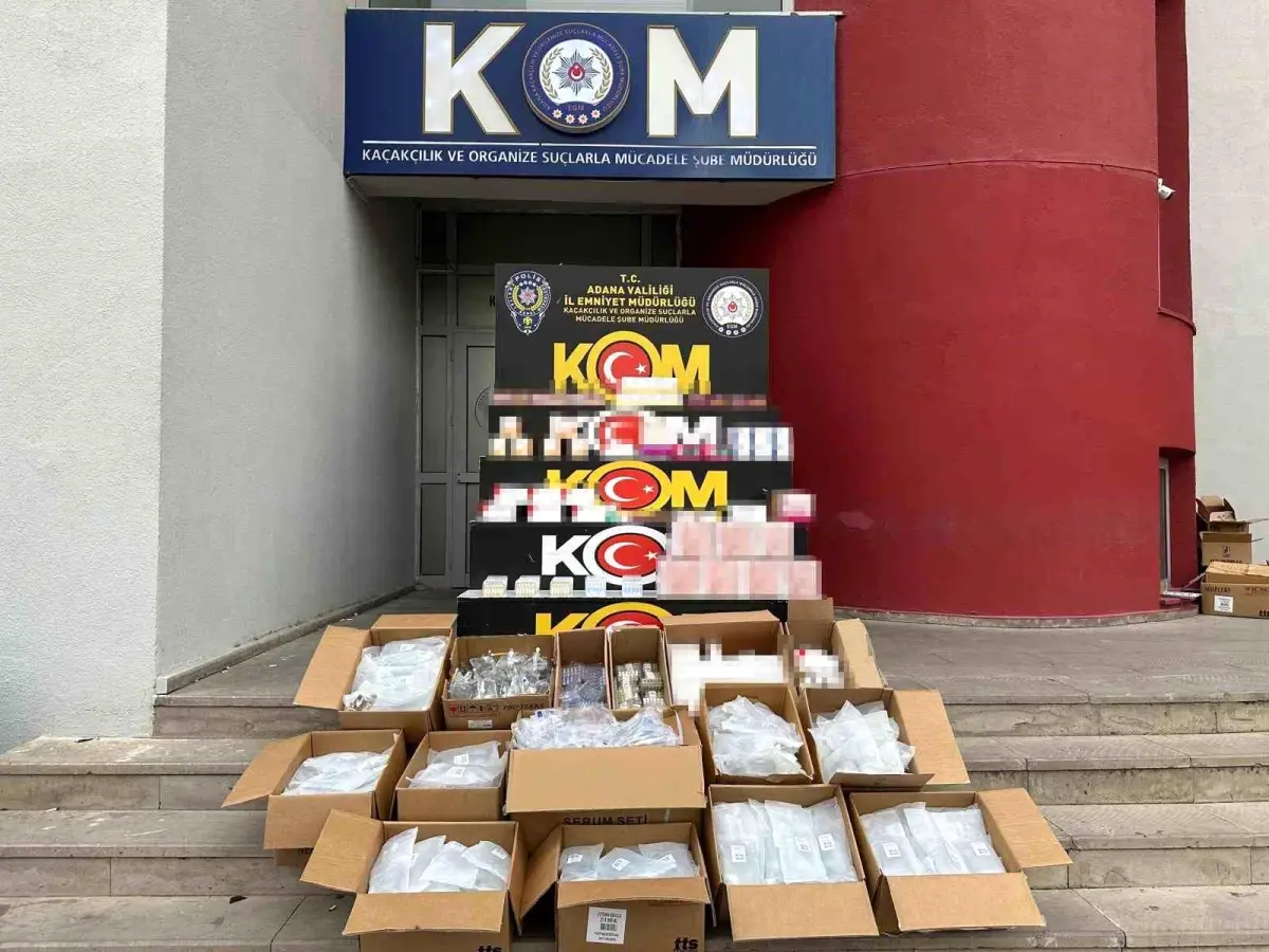 Merdiven altı muayenelerden 4 bin 655 kaçak ilaç ele geçirildi