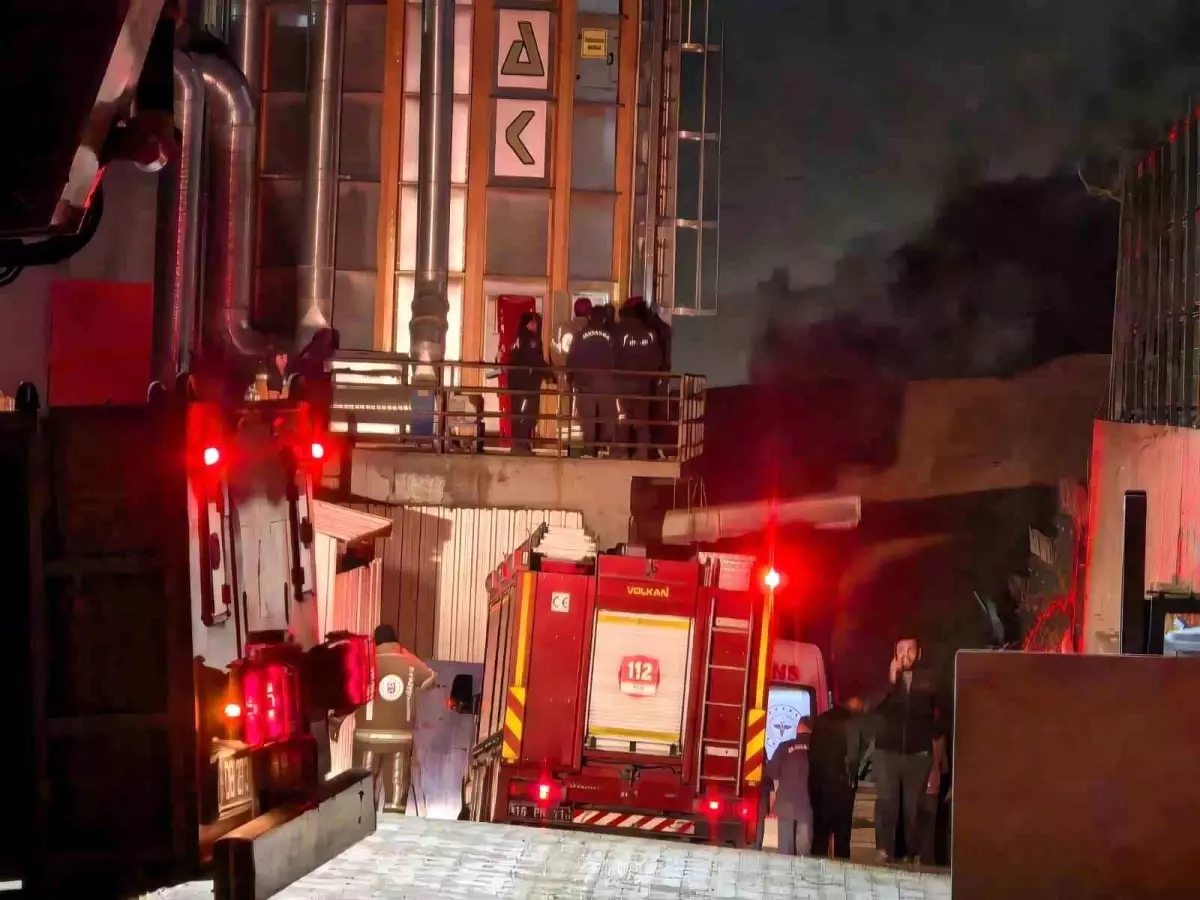 Mobilya fabrikasında feci kaza: Talaş silosuna düşen işçi hayatını kaybetti