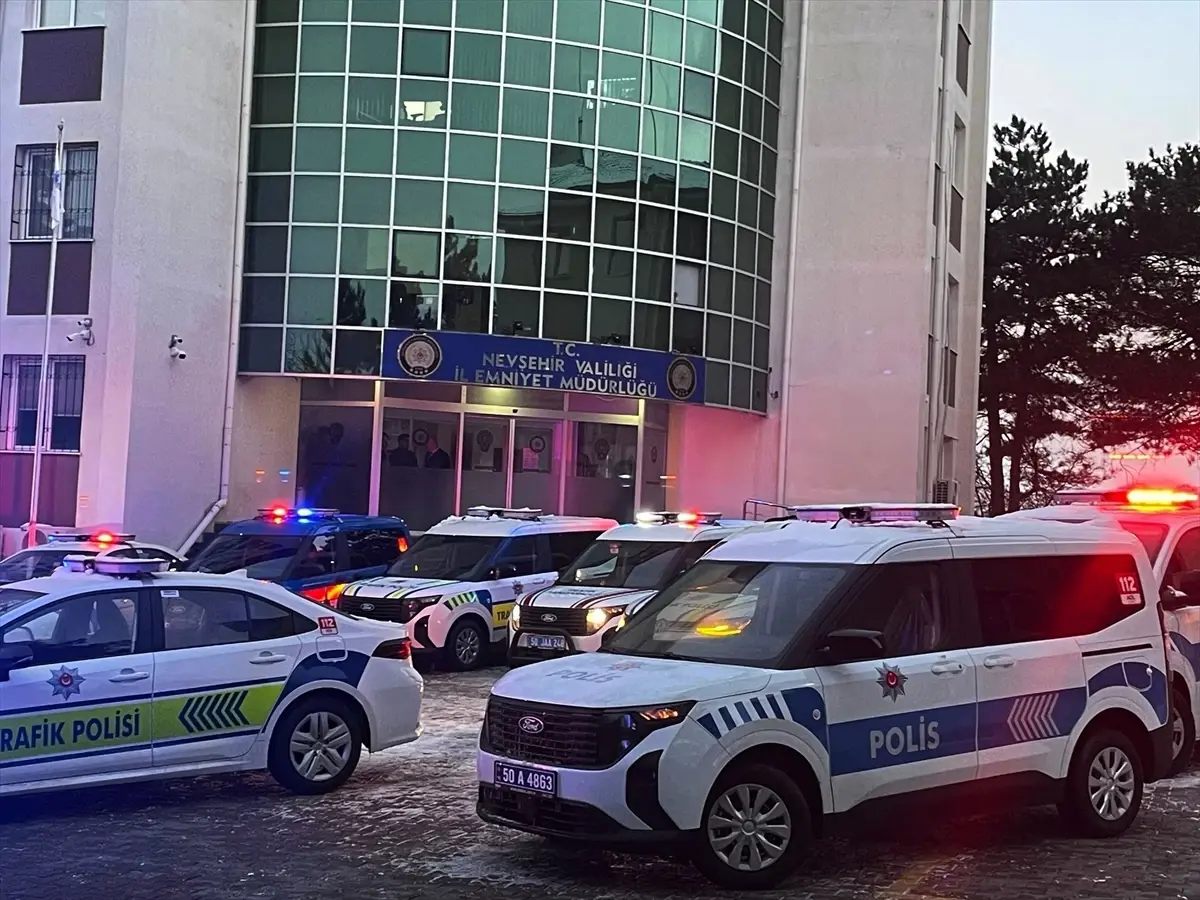 Nevşehir'de polis ve jandarmaya tahsis edilen 184 araç hizmete alındı