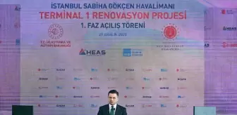 Sabiha Gökçen Havalimanı Terminal 1 Renovasyon Projesi 1. Faz Açılış Töreni
