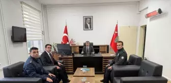 Vali Tavlı'dan Asarcık'ta emniyet ve jandarmaya ziyaret