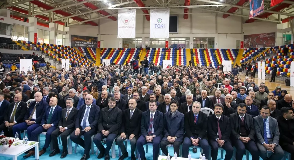 Yüzyılın Konut Projesi Kura Çekimleri Adıyaman'da Başladı