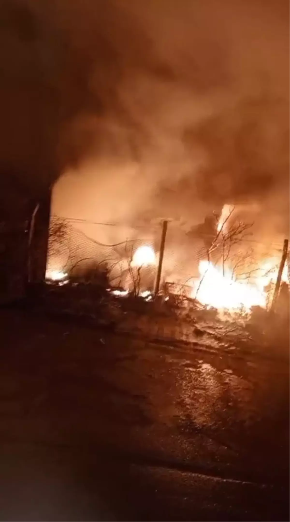 Adana'da geri dönüşüm fabrikasında yangın