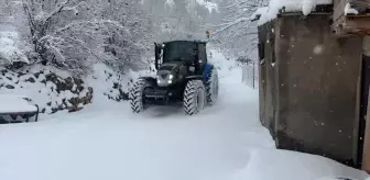 Batman'da karla mücadele çalışmaları sürüyor