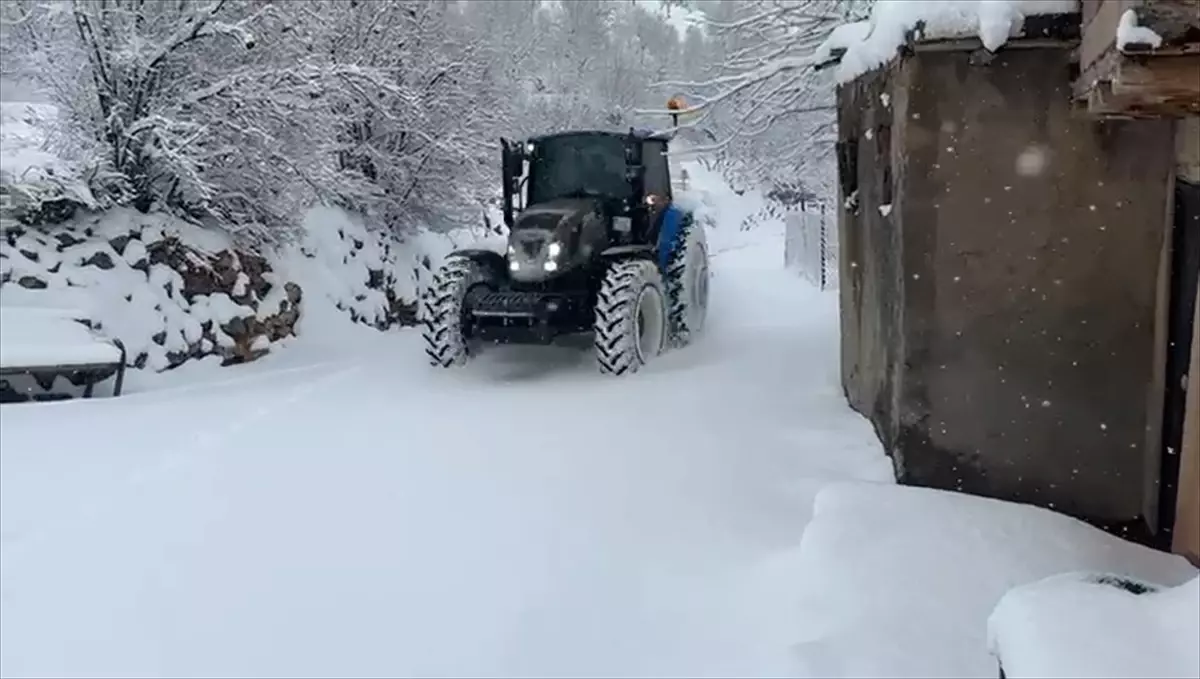 Batman'da karla mücadele çalışmaları sürüyor
