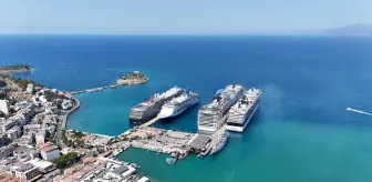 Ege Port Kuşadası 2025'i 617 kruvaziyer seferle tamamladı