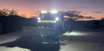 Elazığ'da kardan kapanan 88 köy yolu ulaşıma açıldı