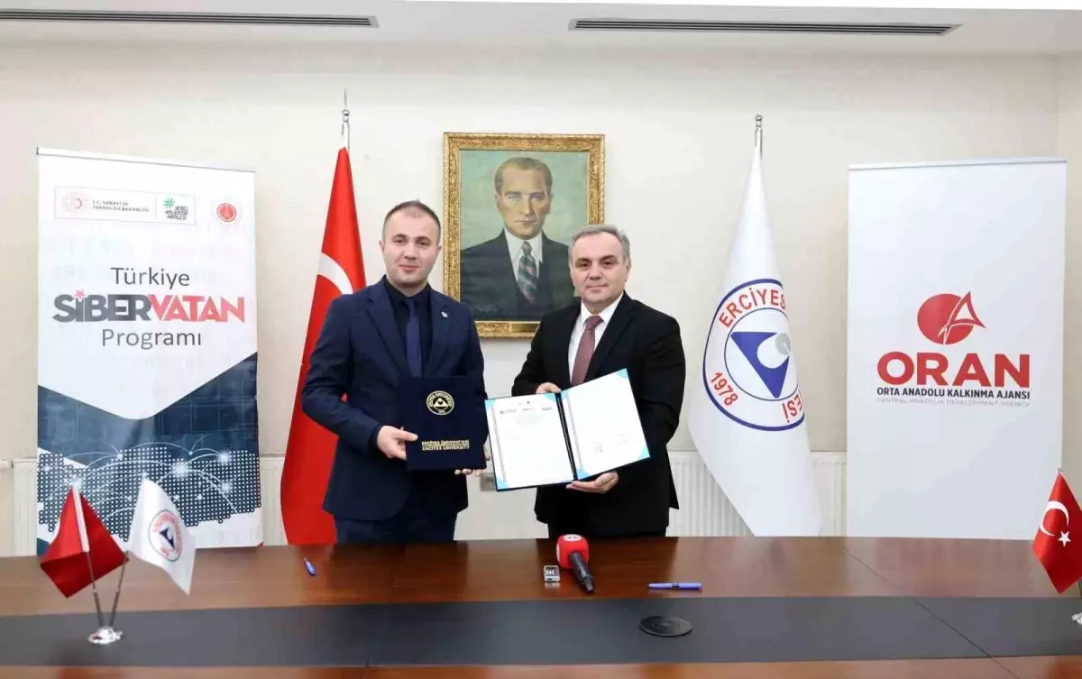 ERÜ'de 'Siber Güvenlik Eğitimi İşbirliği Protokolü' imzalandı