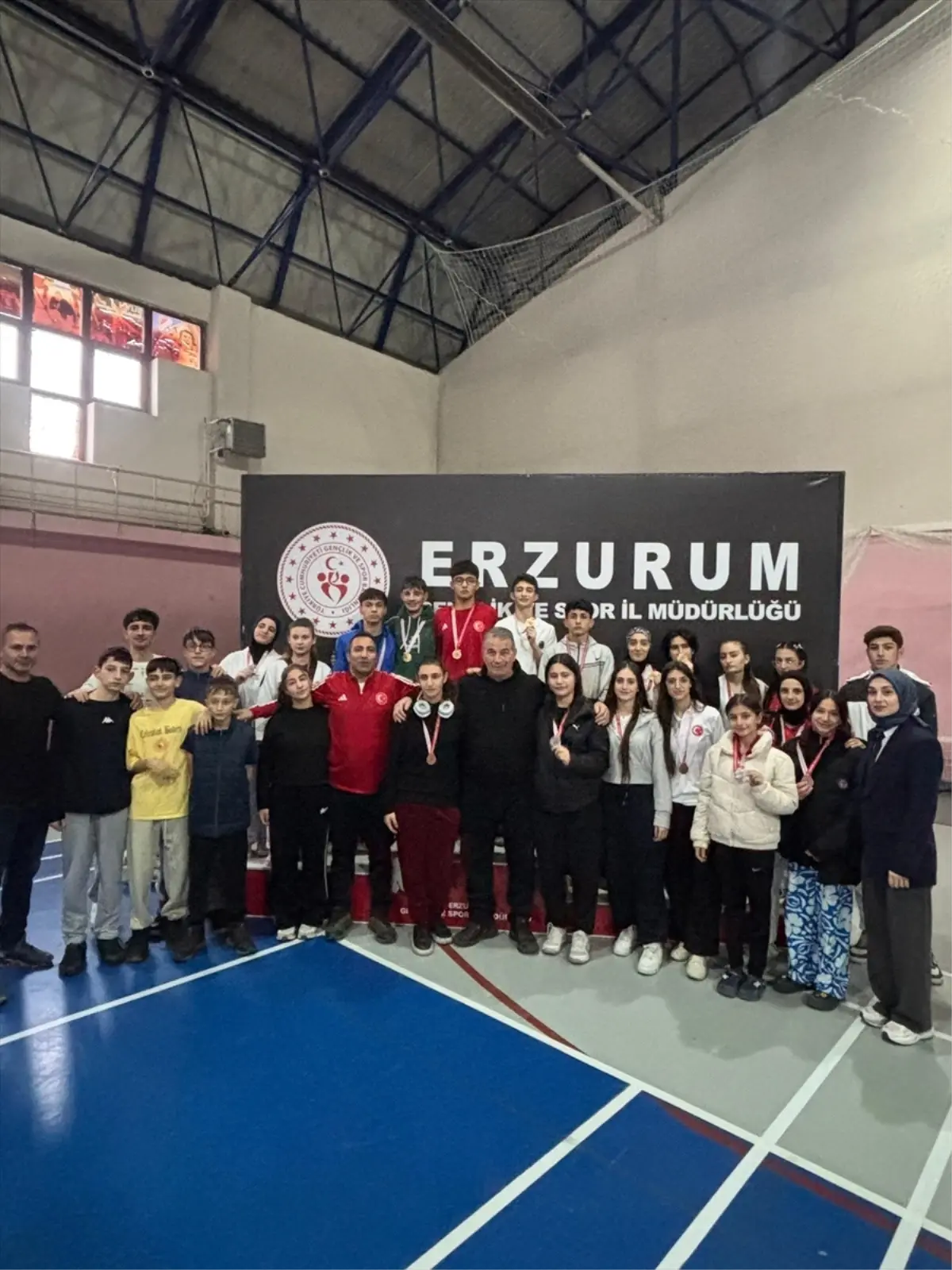 Erzurumlu tekvandocular, Türkiye Şampiyonası'na katılacak