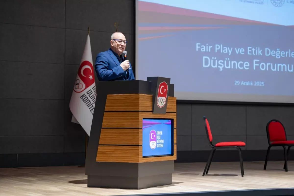 Fair Play ve Etik Değerler Düşünce Forumu, Olimpiyatevi'nde düzenlendi