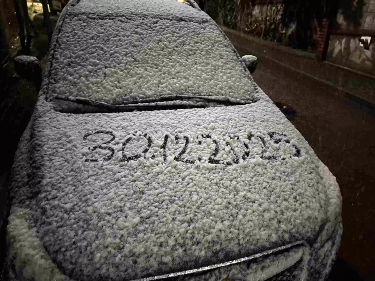 İstanbul'da kar yağışı başladı
