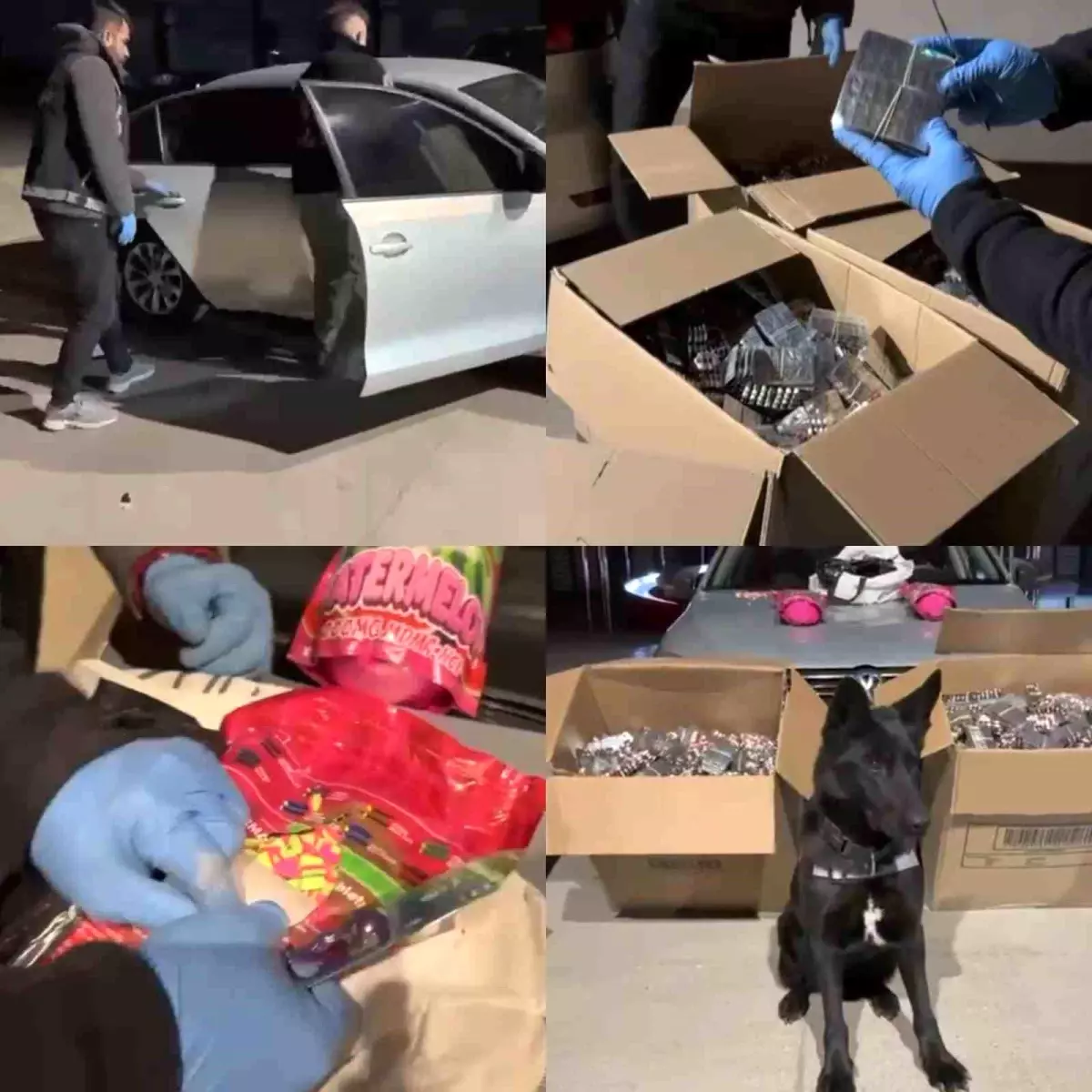 Kahramanmaraş'ta 170 bin adet uyuşturucu hap ele geçirildi