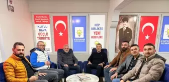 Kavaklıdere'de Esnaf ve Sanatkarlar Odası Başkan Adayı Gülşen ilçe protokolünü ziyaret etti