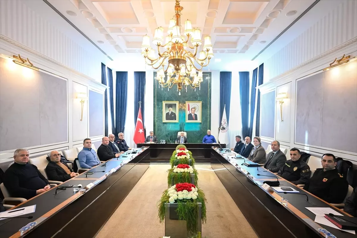 Kırklareli'nde İl Spor Güvenlik Kurulu toplandı