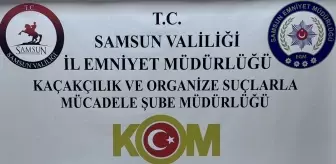 Samsun'da kaçakçılık operasyonunda 2 zanlı yakalandı