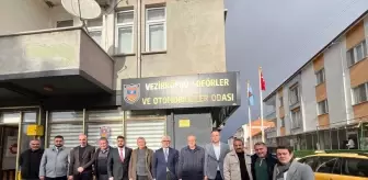Samsun Milletvekili Aksu, Vezirköprü'de şoför esnafının sorunlarını dinledi