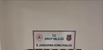 Sinop'ta kaçak sigara operasyonunda 3 zanlı yakalandı