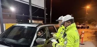 Tekirdağ'da polis ekipleri trafik uygulaması yaptı