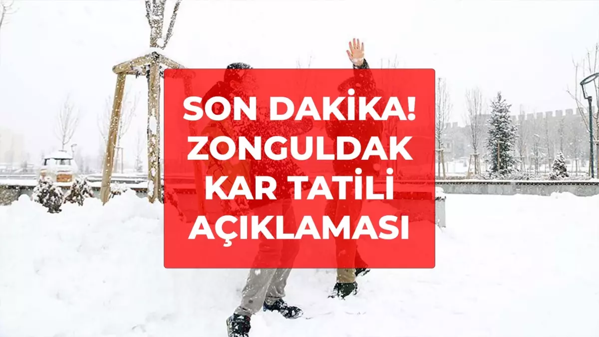 Zonguldak okullar tatil mi? 31 Aralık Zonguldak'ta yarın okullar tatil mi, Zonguldak Valiliği tatil açıkla...