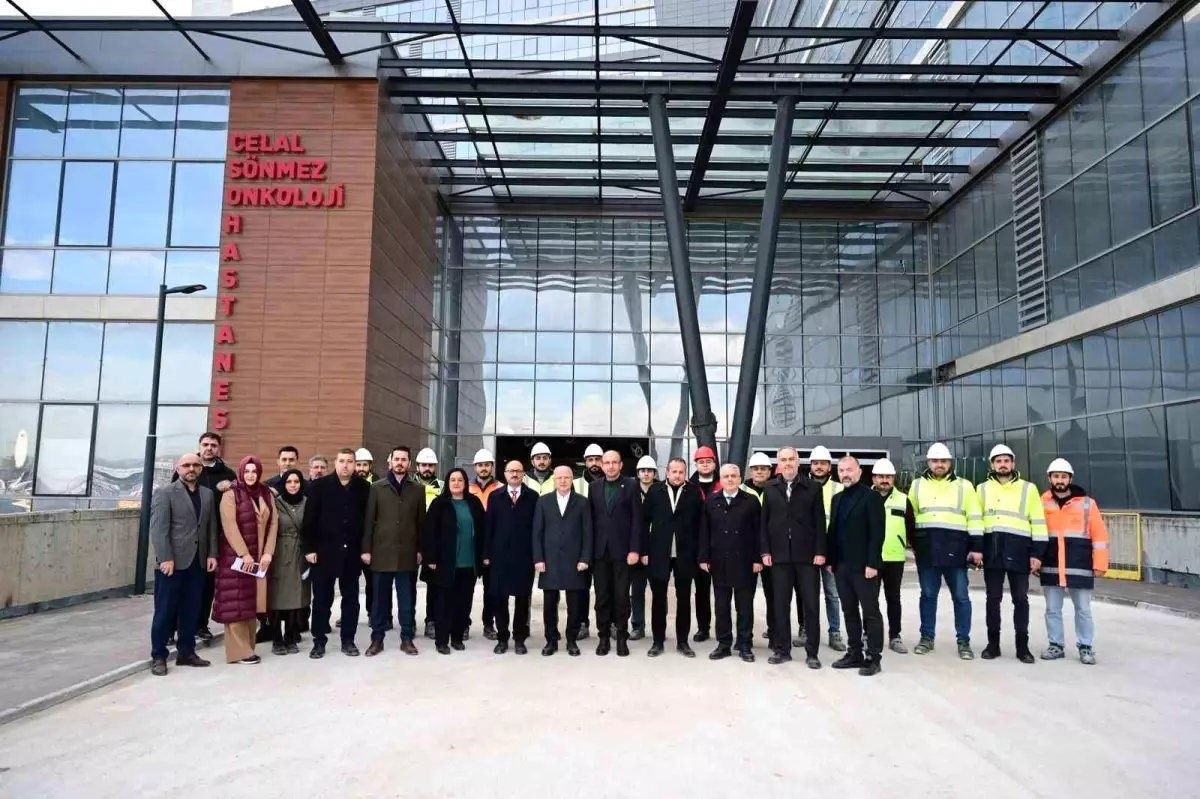 1315 yataklı Ali Osman Sönmez Devlet Hastanesi hizmete açılmaya hazırlanıyor