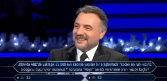 2009'da ABD'de yaklaşık 35.000 evli kadınla yapılan bir araştırmada 'Kocanızın ruh ikiziniz olduğunu düşünüyor musunuz?' sorusuna 'Hayır' cevabı...
