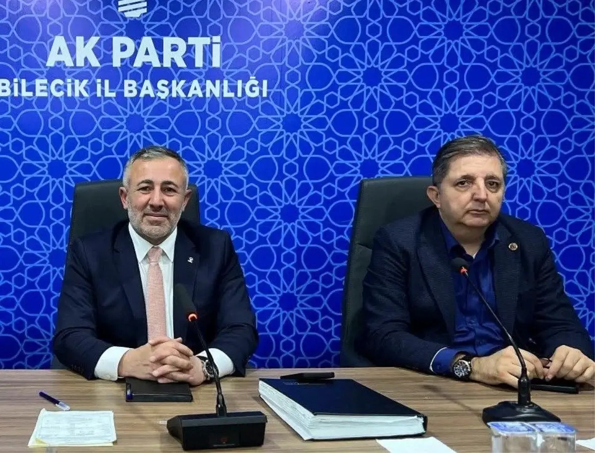 AK Parti Bilecik'te İl Yönetim Kurulu Toplantısı