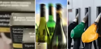 Akaryakıt, sigara ve alkollü içeceklerde ÖTV zammı belli oldu