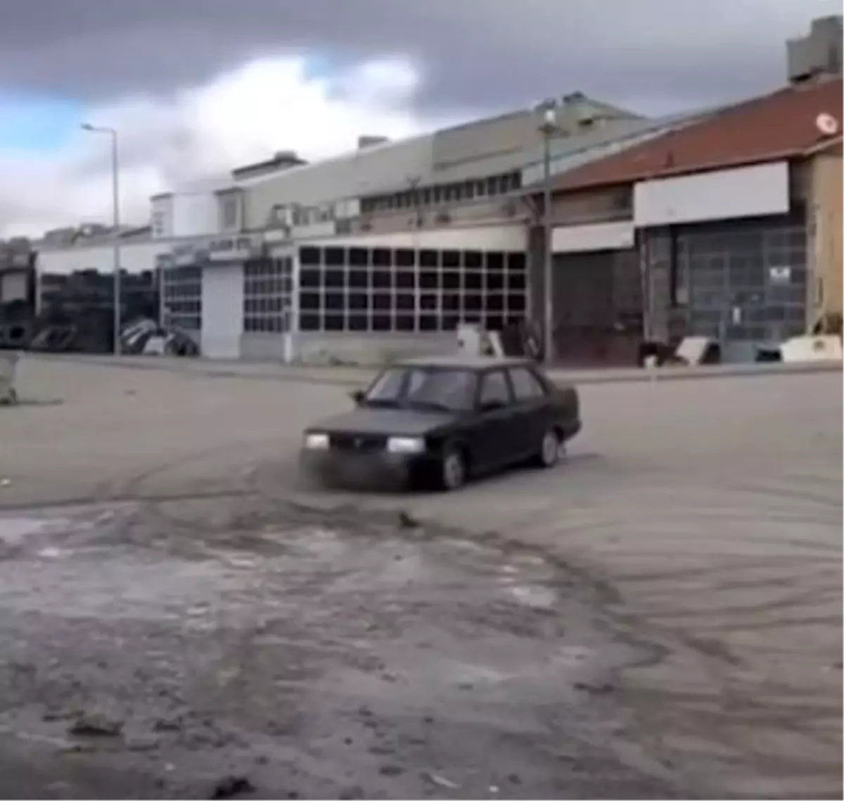 Attığı drift sosyal medyaya düştü 46 bin TL ceza yedi