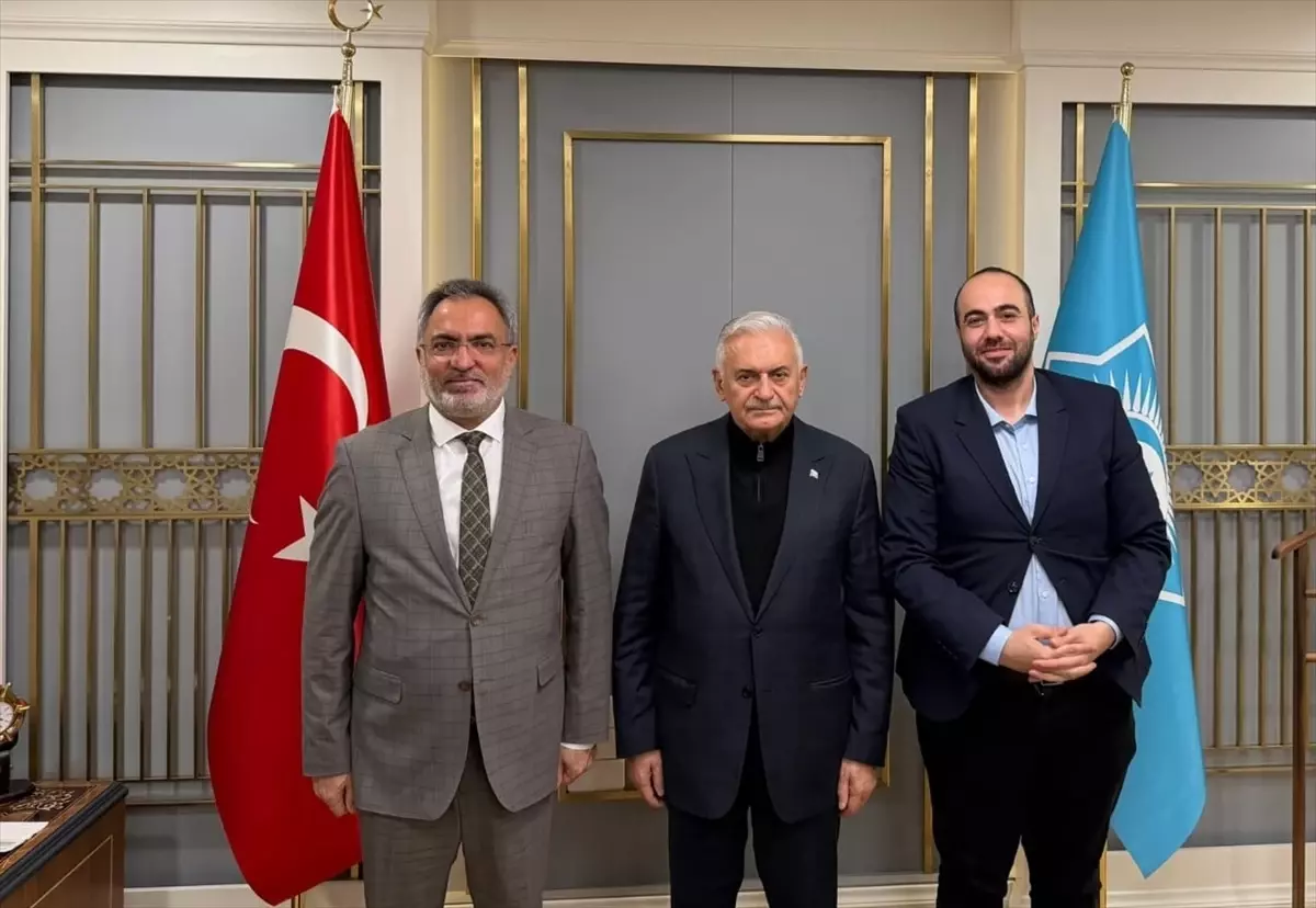 AYBÜ Rektörü Köseoğlu'dan Aksakallar Konseyi Başkanı Binali Yıldırım'a ziyaret