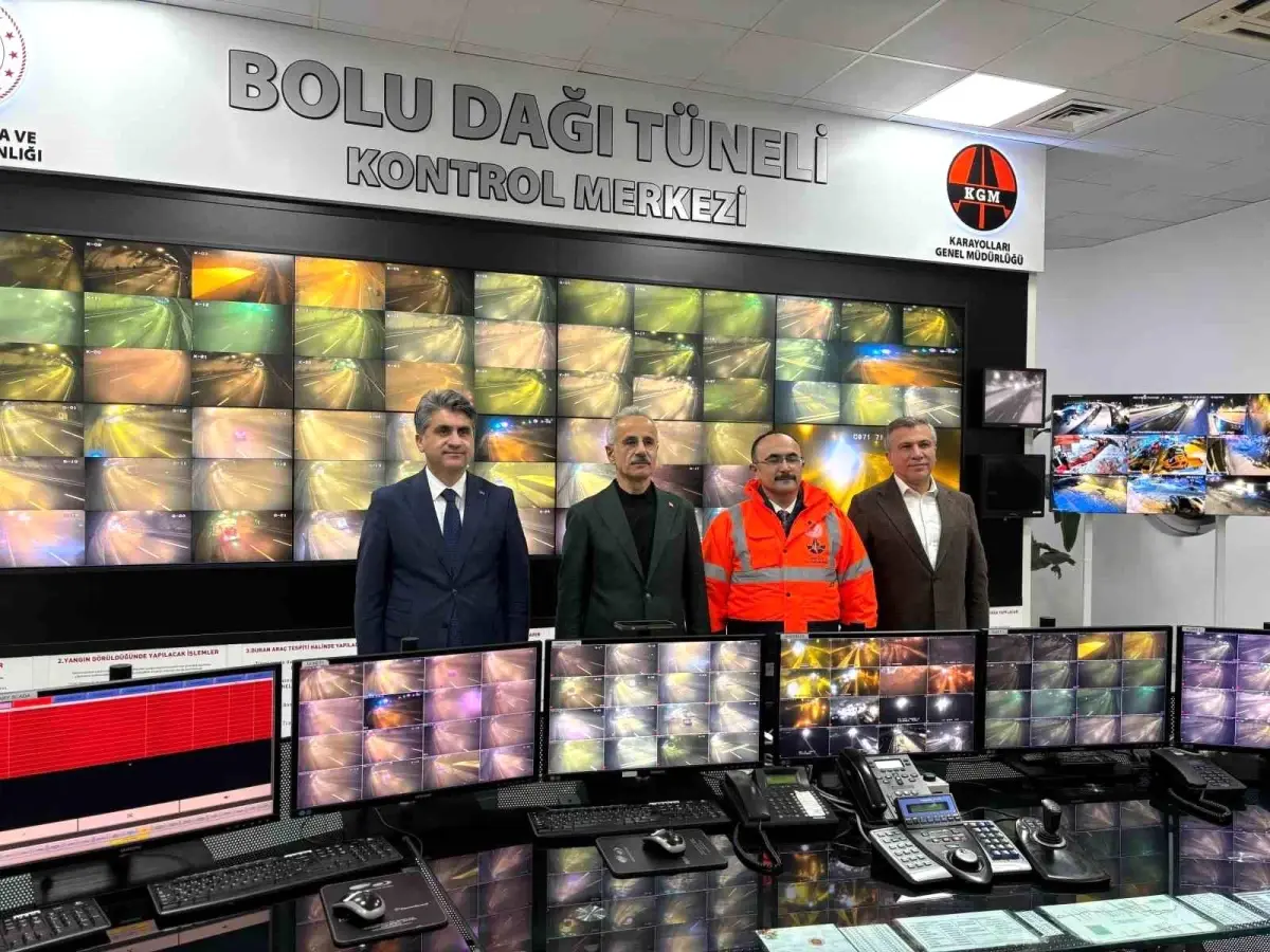 Ulaştırma Bakanı Uraloğlu, Bolu Dağı'nda Kış Tedbirlerini İnceledi
