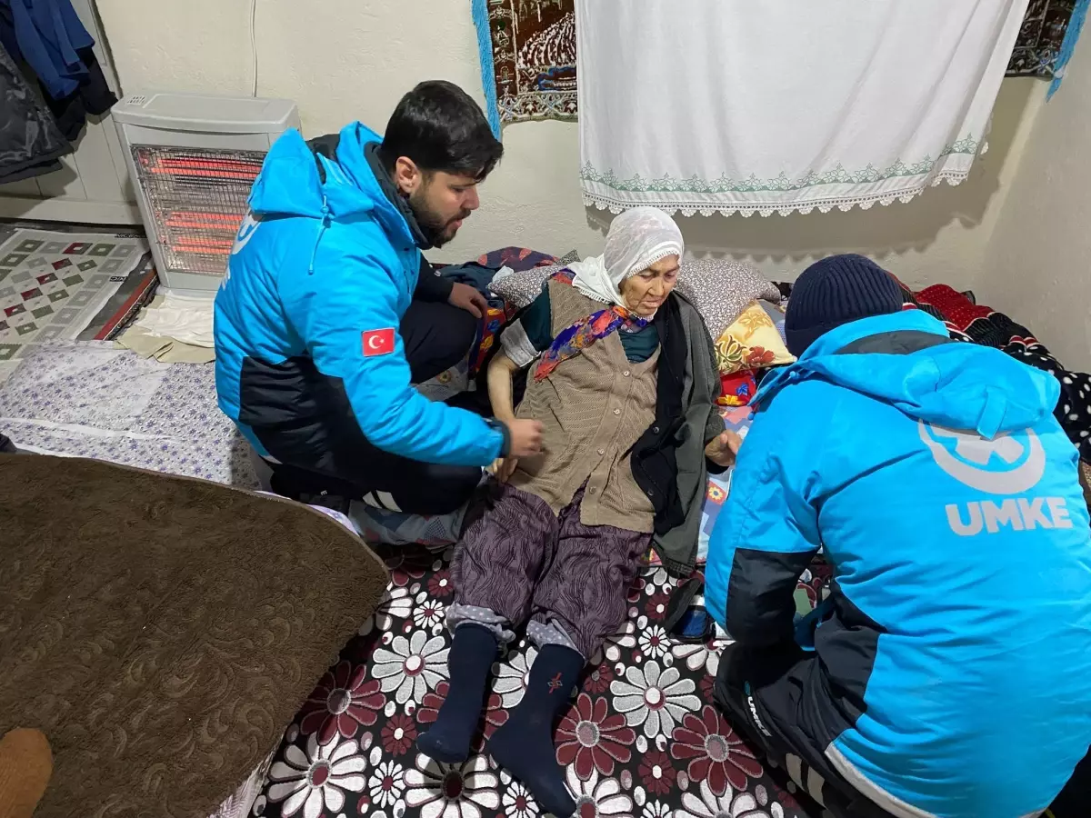 HASTA KADINA UMKE ULAŞTI